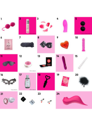 Calendrier de l'avent 2023 - ÉDITION ORIGINALE COUPLE LESBIEN - C6630